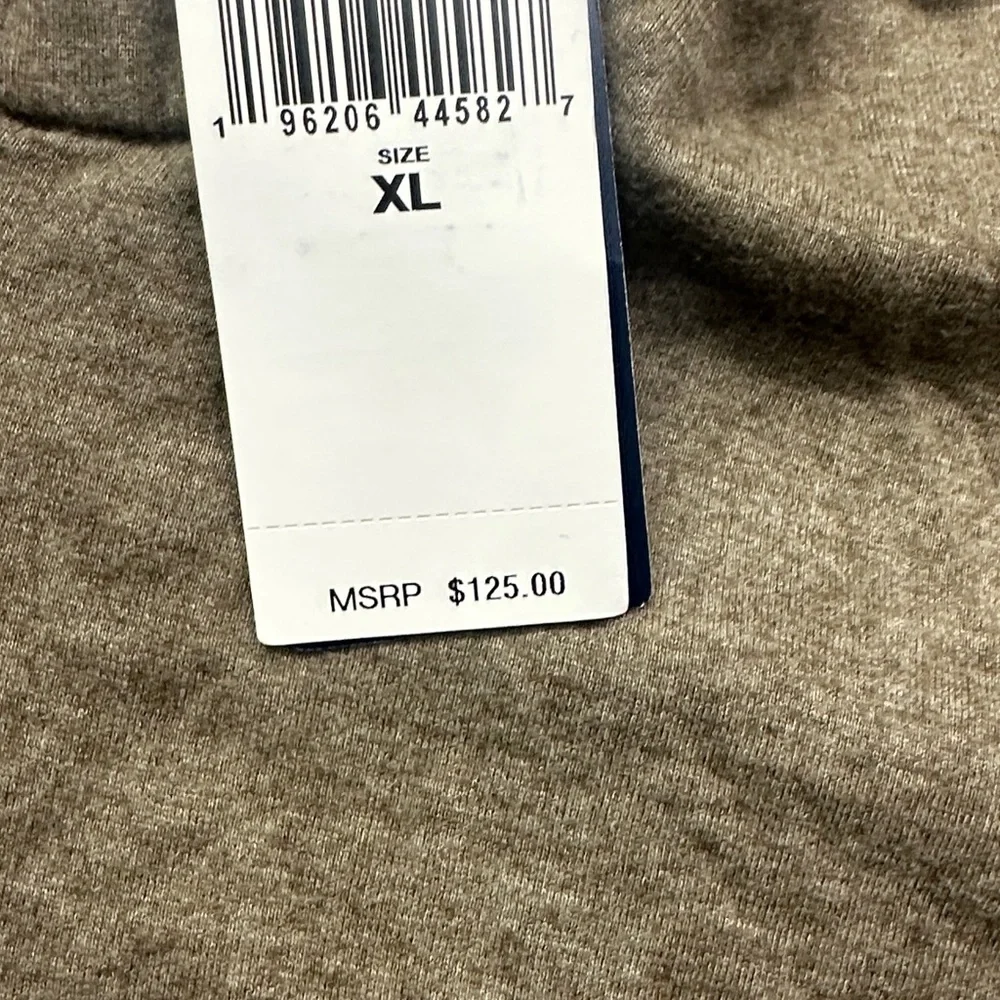 Polo by Ralph Lauren Men's Tan Zip-Up Sweater